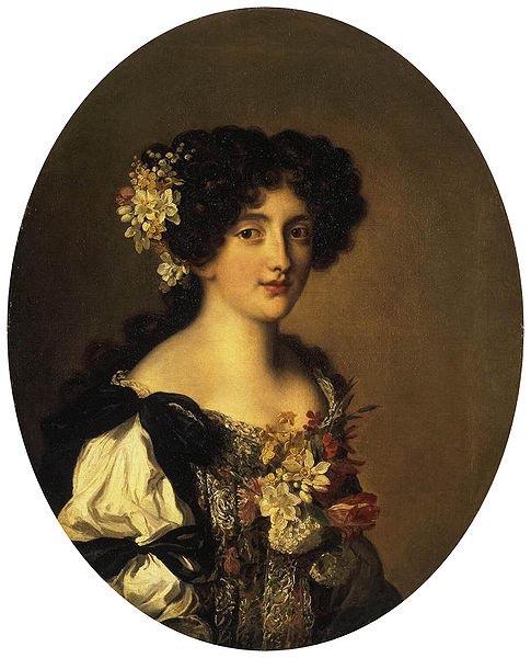 Jacob Ferdinand Voet Portrait of Hortense Mancini, duchesse de Mazarin Germany oil painting art
